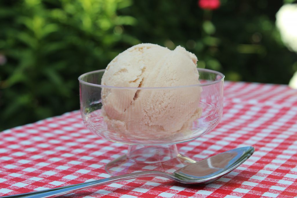 Rhubarb Ginger Gelato