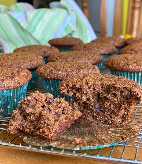 high fibre bran muffin